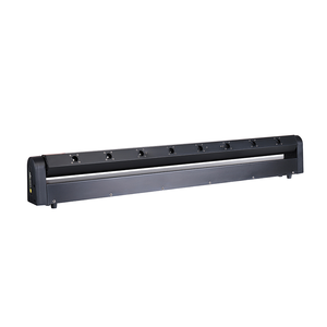 linear disco dj eqipment 8 tihlo RGB nhloko leyi fambafambaka ya nhloko laser xiteji ku vonakala muhlovo wo tshwuka move nhloko disco lighting 