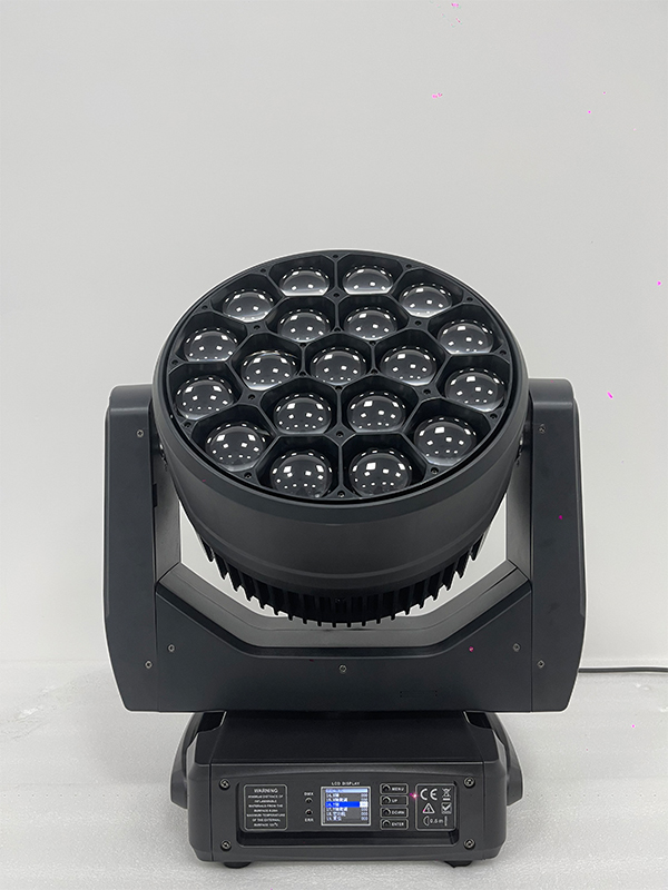 19*40W LED蜂眼摇头灯 全彩RGBW无限摇头染色灯 舞台灯光
