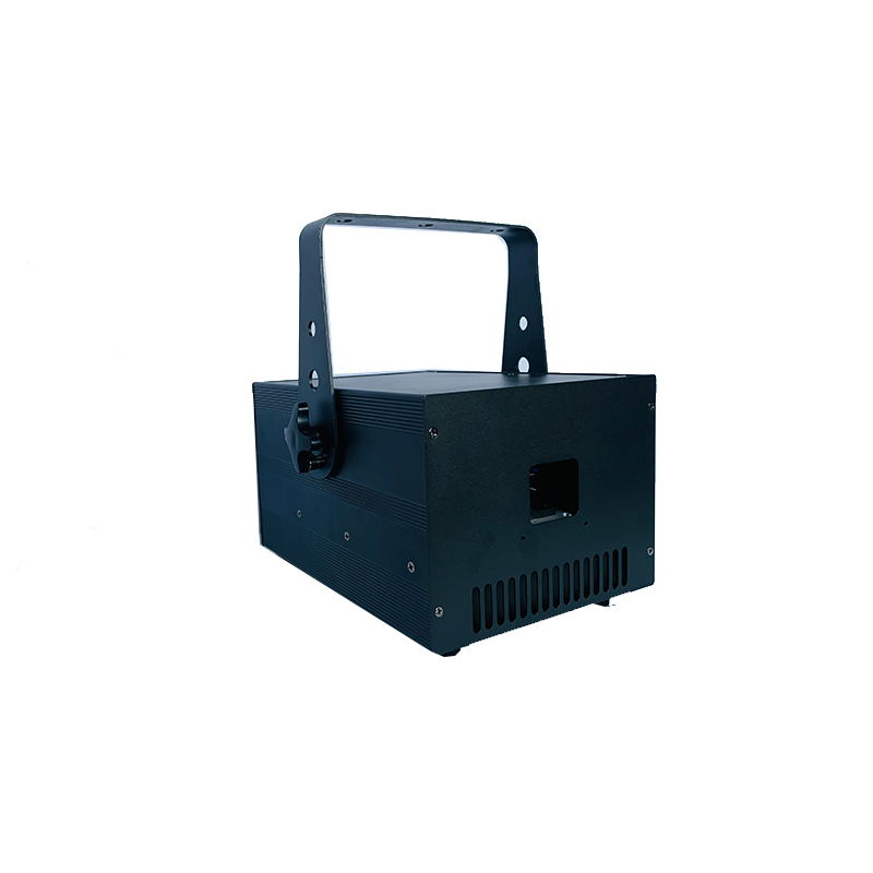 Mphakelo wo kongoma wa fektri 8W 10W laser ya mihlovo hinkwayo ya laser ya ku vonakala RGB animated laser light laser stage light ILDA software .