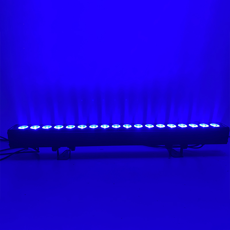 廉价中国工厂 18 * 10W 点控洗墙灯 带音频插头 全彩舞台灯 LED 洗墙灯