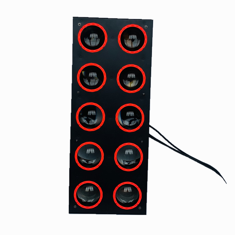 高功率 10x80W RGBW LED 矩阵遮光舞台灯