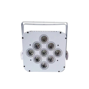 Digawe ing China 9 * 18W 6W 6-IN-1 RGBWY + UV Baterei LED LED Wallpaper bisa ngontrol kontrol DMX Cahya