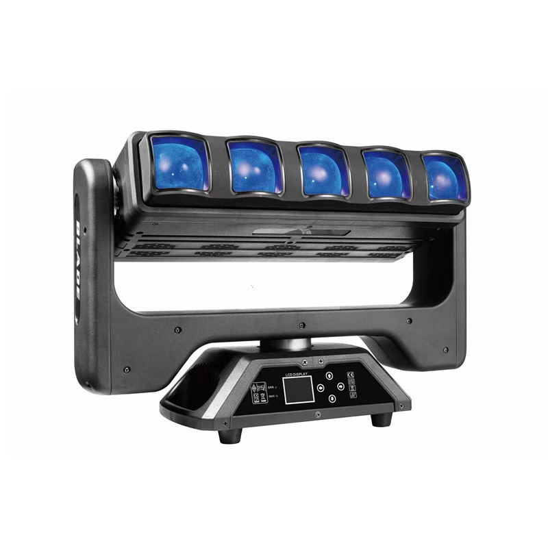 新款5*60W LED全彩无限双色叶片调焦摇头矩阵灯矩阵灯