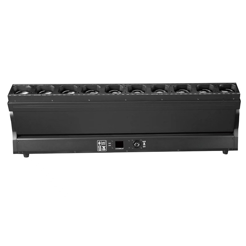 华夏直销长条形10*60W LED矩阵灯4合1 RGBW频闪光束灯调焦摇头舞台灯