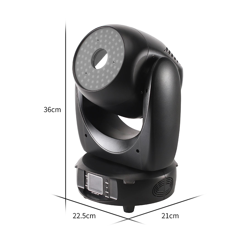 2W~6W RGB 动画摇头激光束灯 3D 婚礼秀软件项目带环