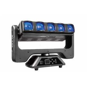 新款5*60W LED全彩无限双色叶片调焦摇头矩阵灯矩阵灯