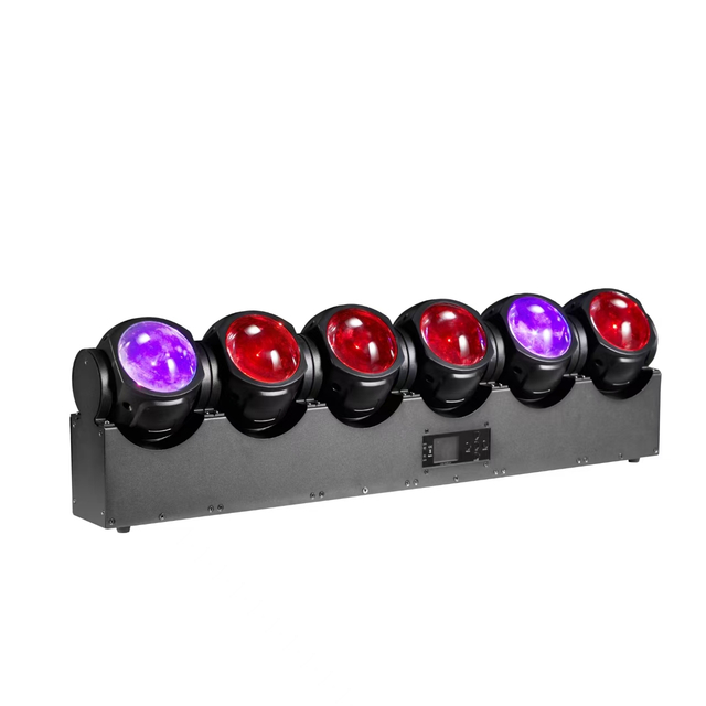 Latest Design 6X40W/60W LED Langi enzijuvu Etambula Omutwe Ettaala Matrix Ettaala Tornado Beam Ettaala