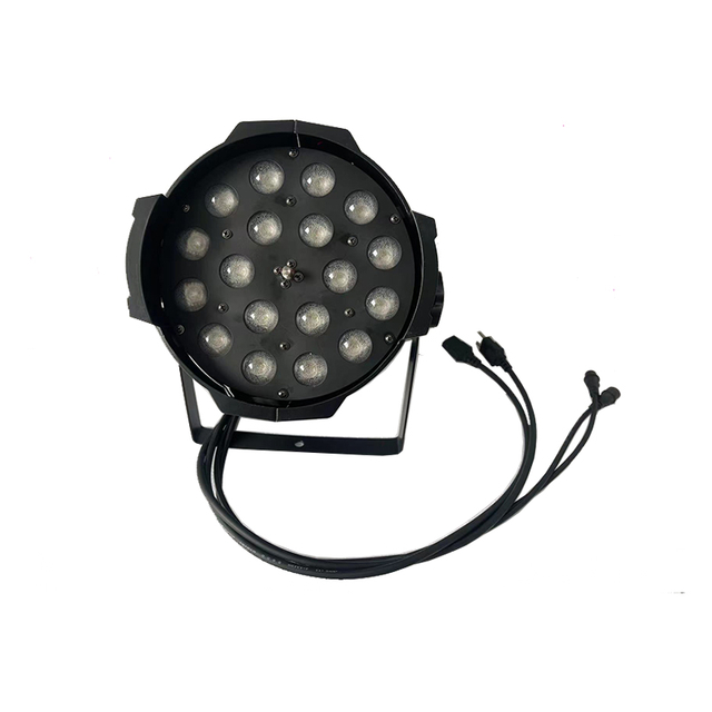 Fabriek Wholesale Priis 18 * 10W Full-color 4-in-1 6-in-1 Focusing Par Light RGBWY + UV Zoom Dyeing Light Stage LED Effect Light