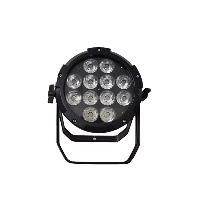 Fornitura diretta di fabbrica 12 * 18W 6-in-1 RGBWA + UV Par Light LED Wireless Par Light Luce di scena prufessiunale