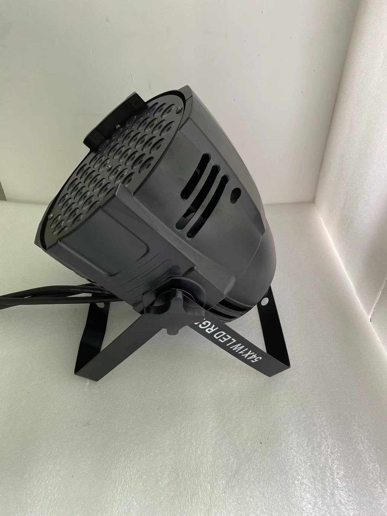 厂家直供 54*1W 3W LED全彩RGB遥控帕灯 舞台灯光 LED帕灯