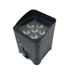 Kualitas Tinggi 6 * 18W LED Baterei Light Wirveels DMX512 Conceth Par Lampu 6-In-1 Tataran Paraga