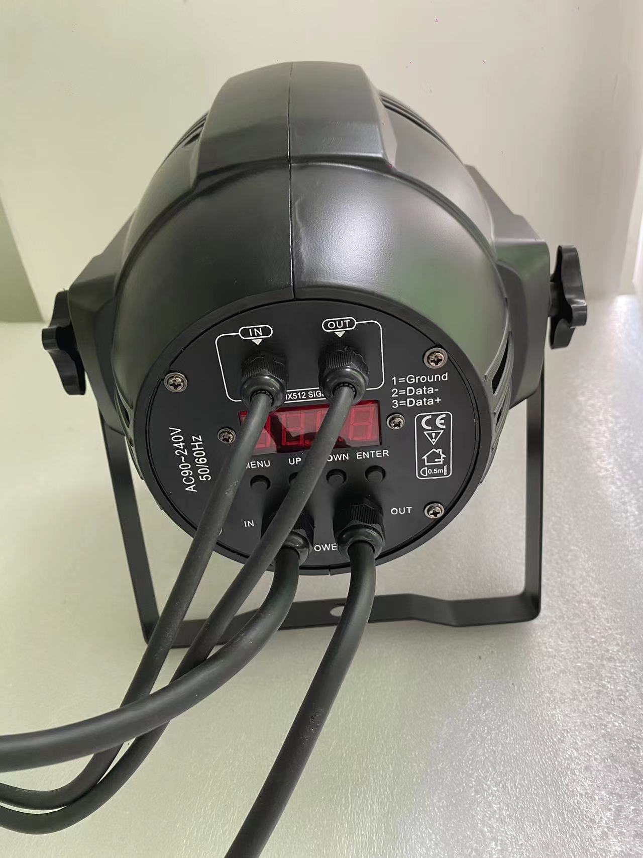 厂家直供 54*1W 3W LED全彩RGB遥控帕灯 舞台灯光 LED帕灯