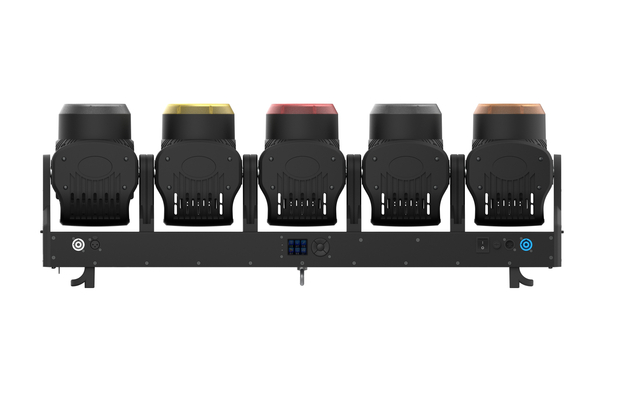 高亮度5*120W LED RGBW 4 in 1矩阵梁杆DMX级照明KTV杆 