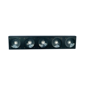 长条形5x30W LED矩阵灯 全彩三合一RGB光束染色灯 Cob点控矩阵灯