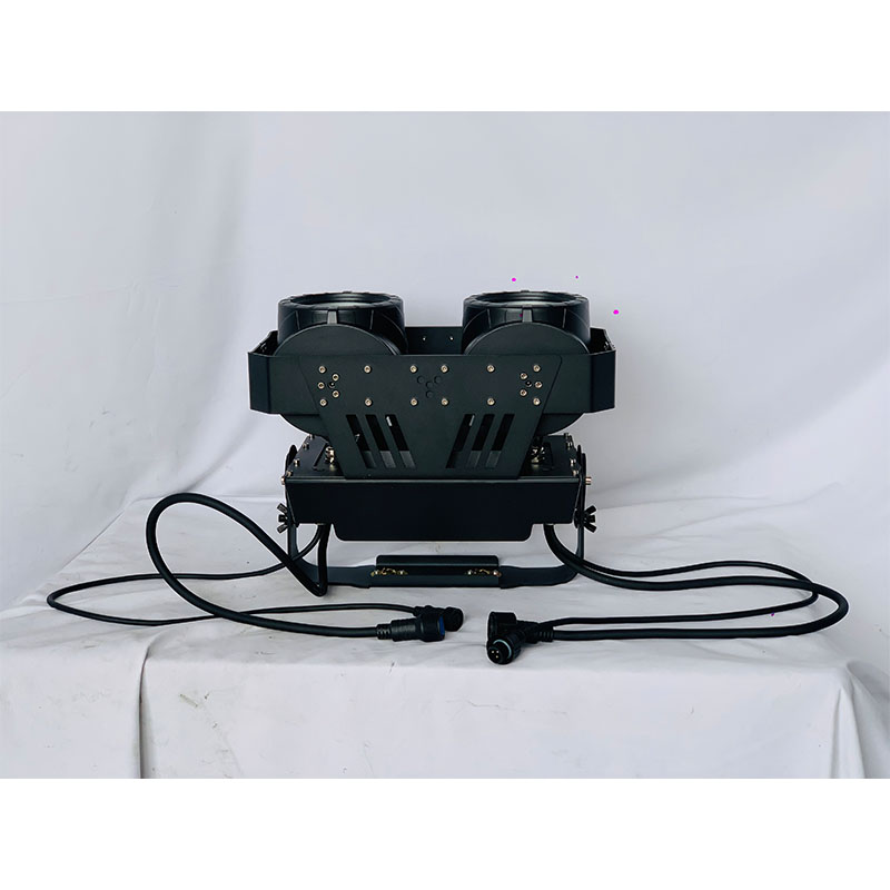 质量力求 2眼100W观众灯 暖白双色户外面灯 LED Cob防水灯