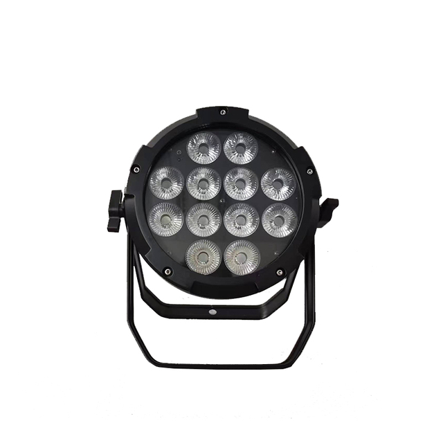 Фабрична директна доставка 12 * 18 W 6-в-1 RGBWA+UV Par Light LED Безжична Par Light Професионална сценична светлина